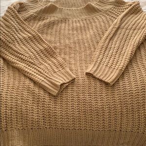 Off the shoulder sweater